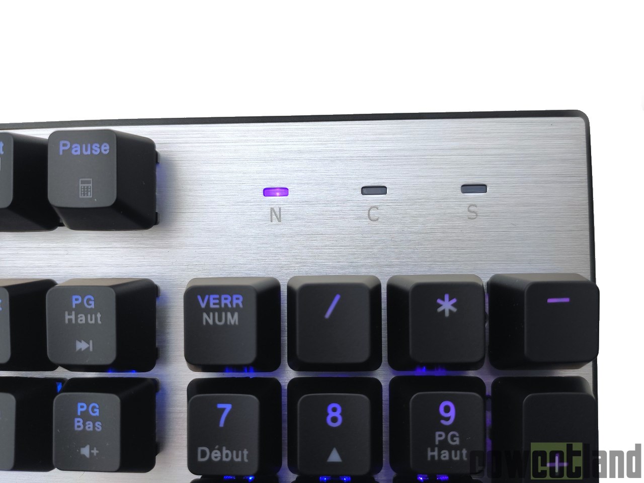 Image 46347, galerie Test clavier mcanique Cooler Master CK351 : switches optiques et hot-swappables !