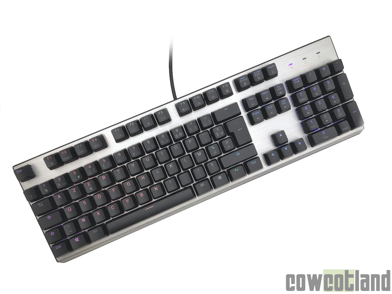 Image 46348, galerie Test clavier mcanique Cooler Master CK351 : switches optiques et hot-swappables !