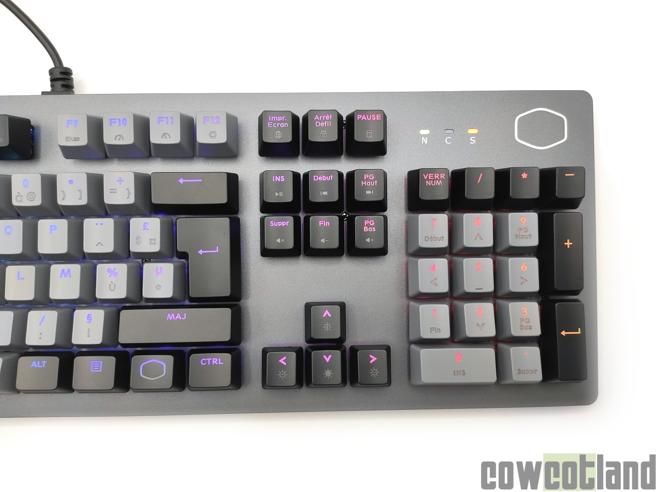 Image 46787, galerie Test clavier Cooler Master CK352 : un clavier plug-and-play  switchs optiques