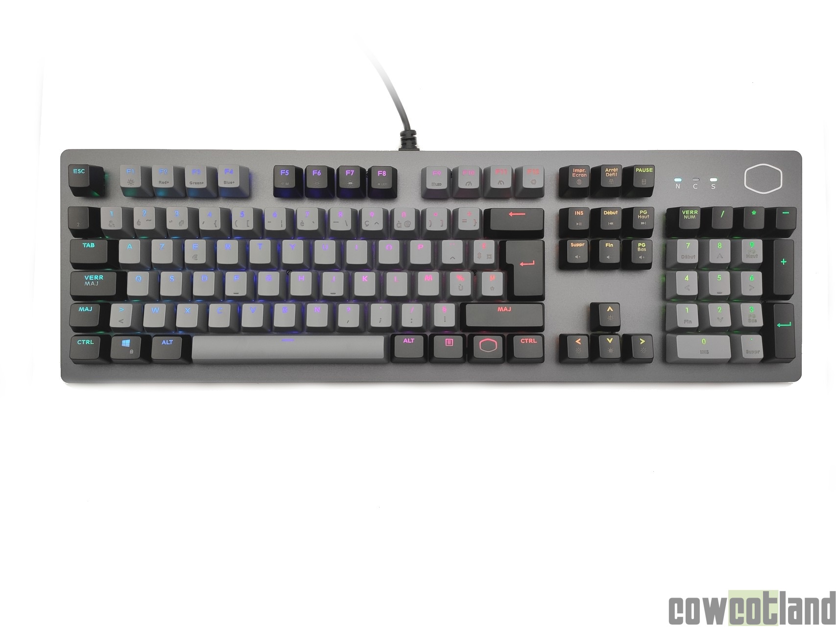 Image 46785, galerie Test clavier Cooler Master CK352 : un clavier plug-and-play  switchs optiques