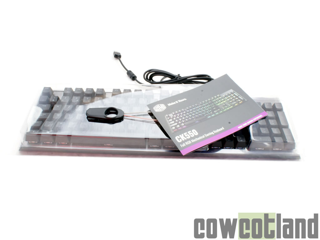 Cooler master Clavier Gaming CK 550 Switch Noir