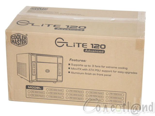 Image 16270, galerie Test boitier Mini ITX Cooler Master Elite 120