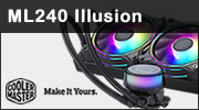 Test watercooling AIO Cooler Master MasterLiquid ML240 Illusion, un éclairage RGB envoûtant