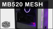 Test boitier Cooler Master MB520 Mesh White : beau et bon élève ?