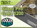 Test alimentation Cooler Master Silent Pro Gold 1200 watts