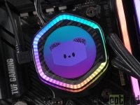 Cliquez pour agrandir Cooler Master MasterLiquid 360 Ion, un �cran et de nombreuses possibilit�s logicielles