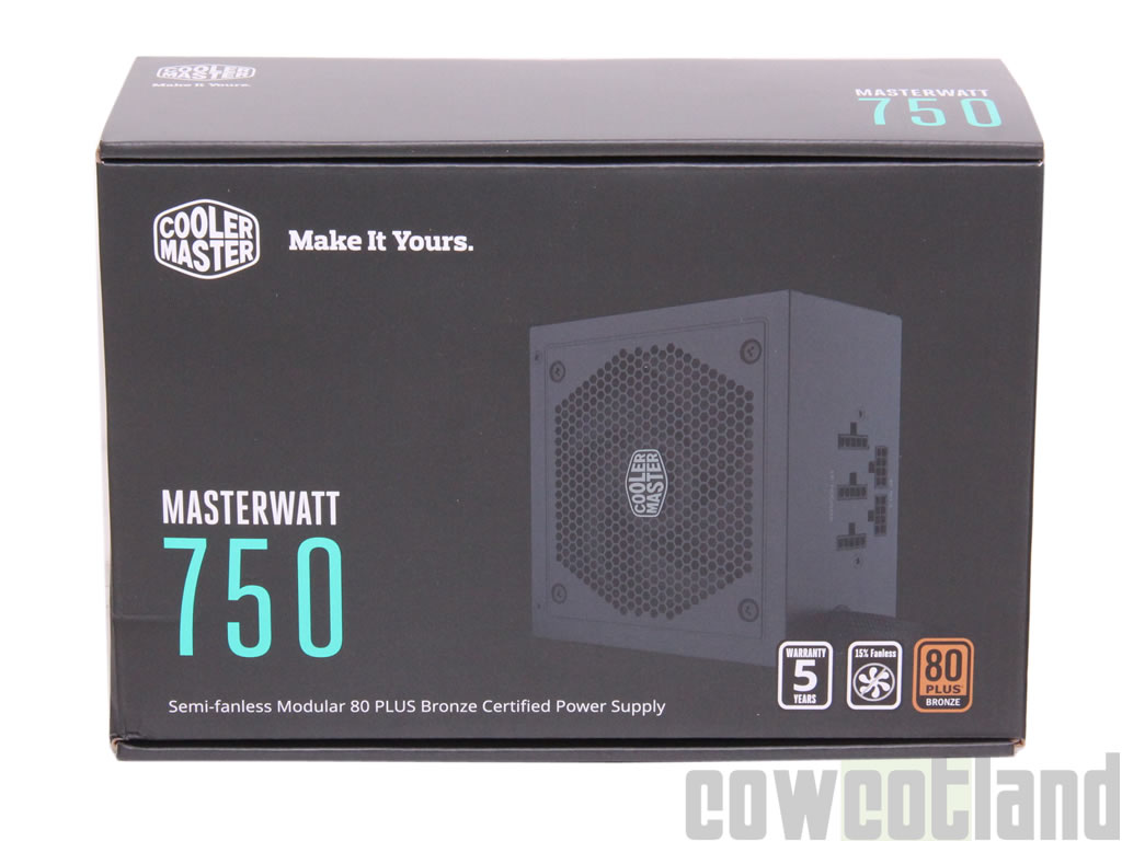 Image 37704, galerie Test alimentation Cooler Master Masterwatt 750