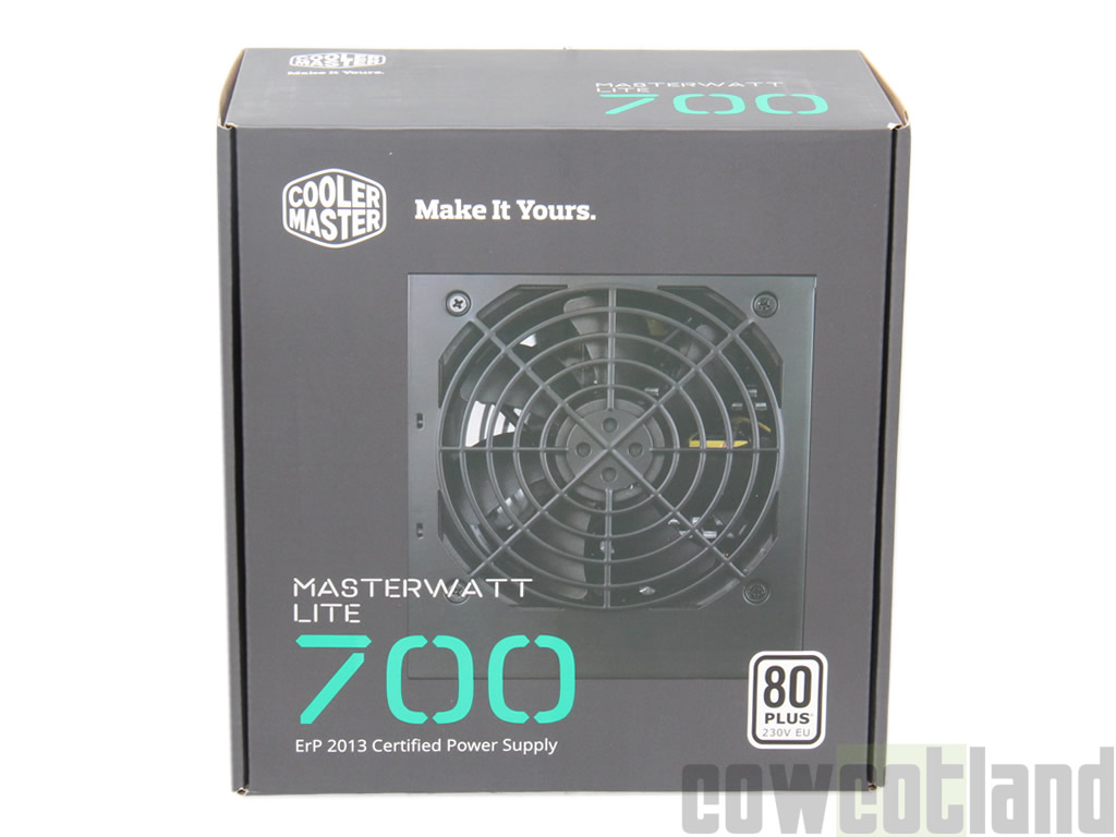 Image 32561, galerie Test alimentation Cooler Master Masterwatt Lite 700 watts