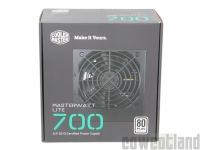 Cliquez pour agrandir Test alimentation Cooler Master Masterwatt Lite 700 watts