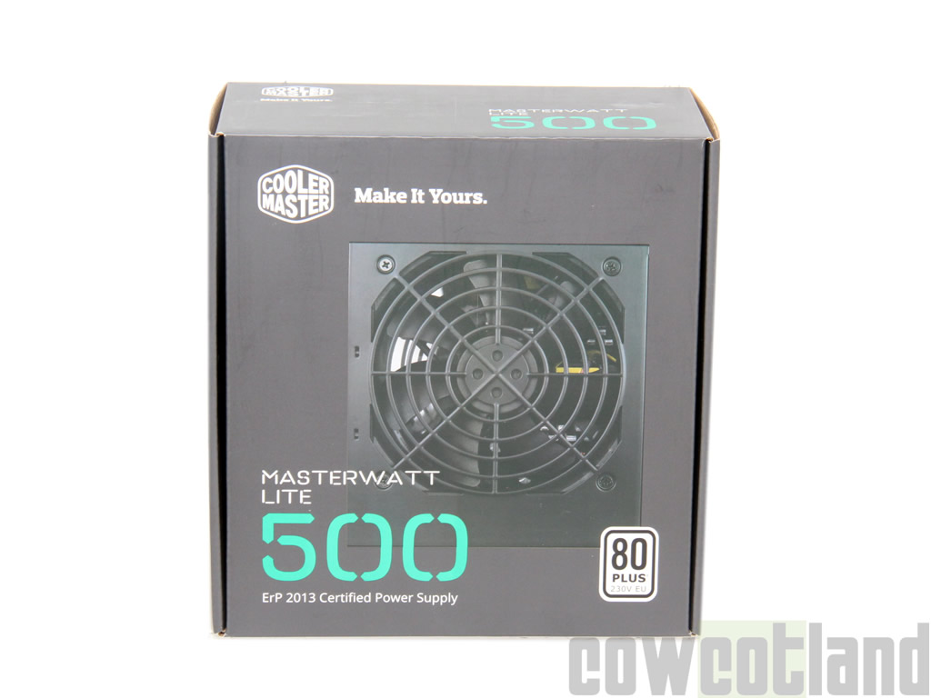 Image 32683, galerie Test alimentation Cooler Master Masterwatt Lite 500 watts