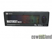 Cliquez pour agrandir Ensemble clavier / souris Cooler Master MasterSet MS120