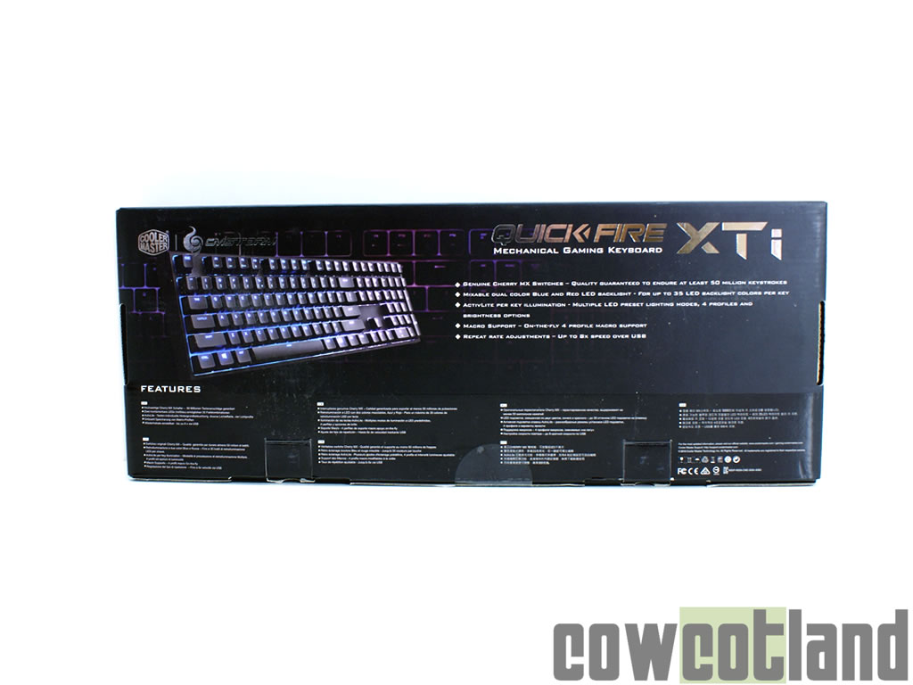 Image 28761, galerie Clavier Cooler Master Quick Fire XTI