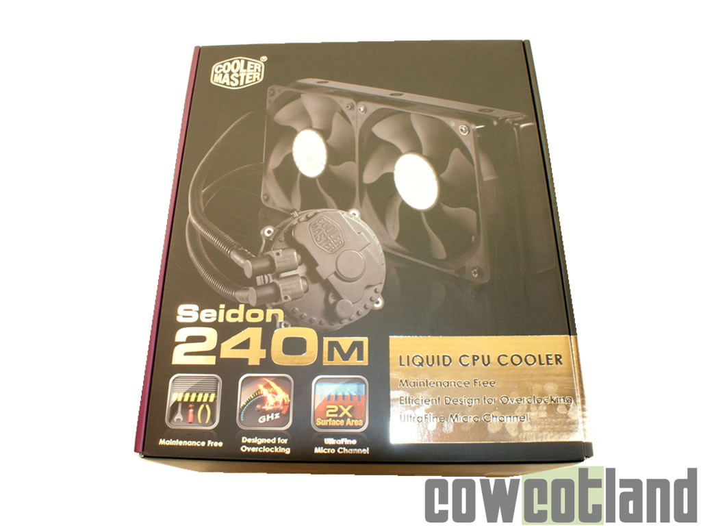Image 18894, galerie Watercooling AiO Cooler Master Seidon 240M
