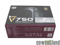 Cliquez pour agrandir Test alimentation Cooler Master V 750 Semi-Modular