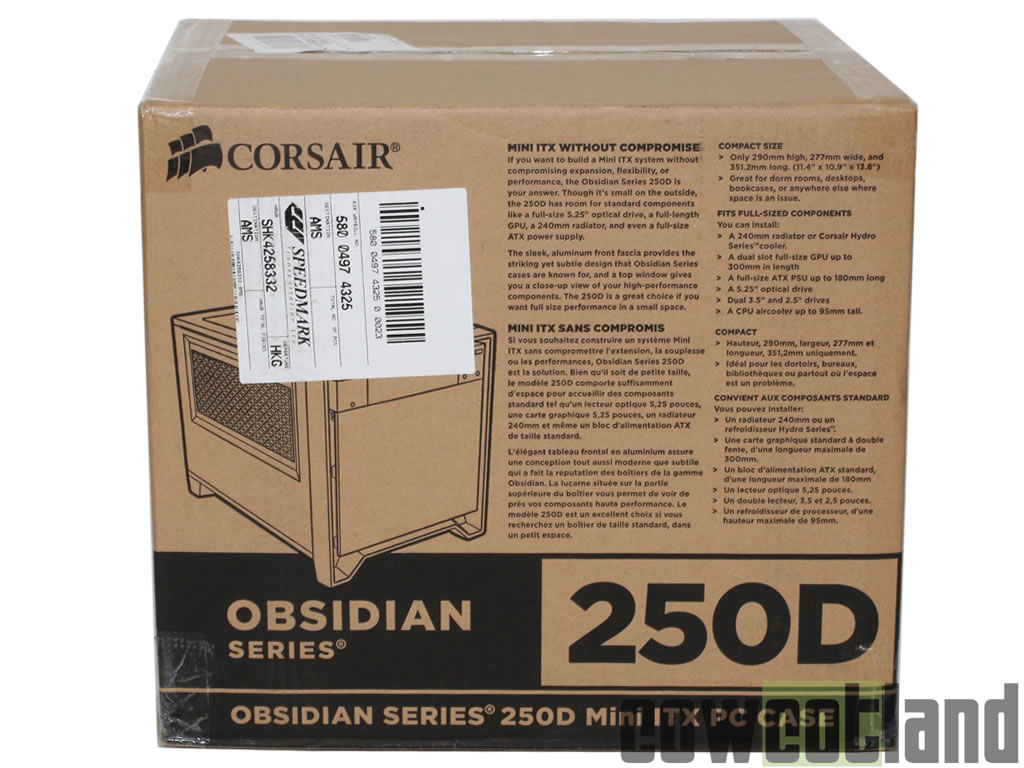 Image 22387, galerie Test boitier Corsair Obsidian 250D