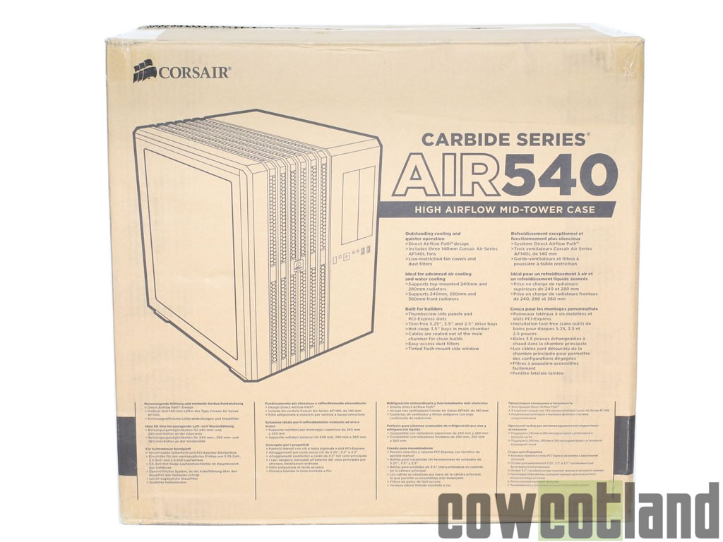Image 19624, galerie Test boitier Corsair Carbide Air 540