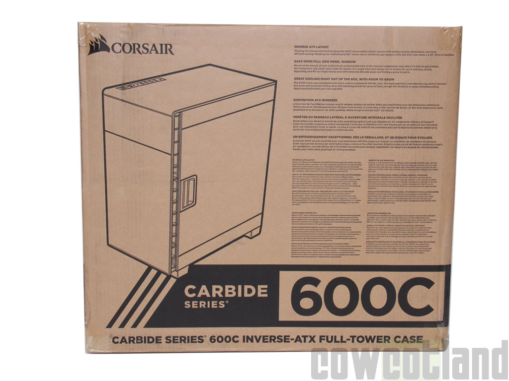 Image 29078, galerie Test boitier Corsair Carbide 600C