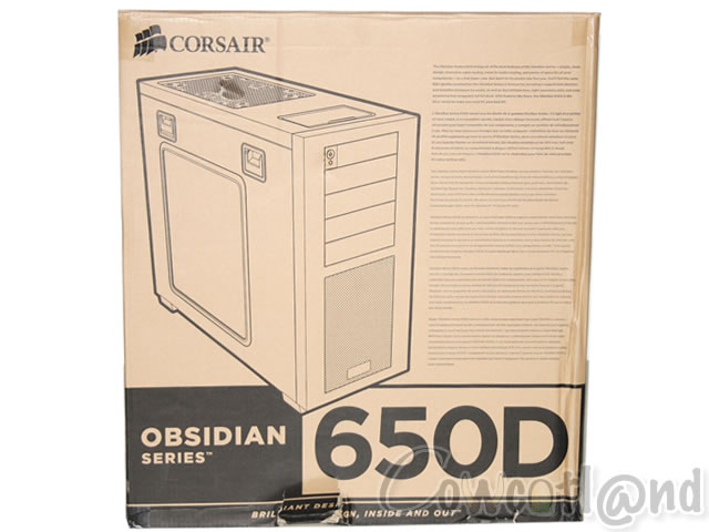 Image 12857, galerie Boitier Obsidian 650D : N'est pas Corsair qui veut