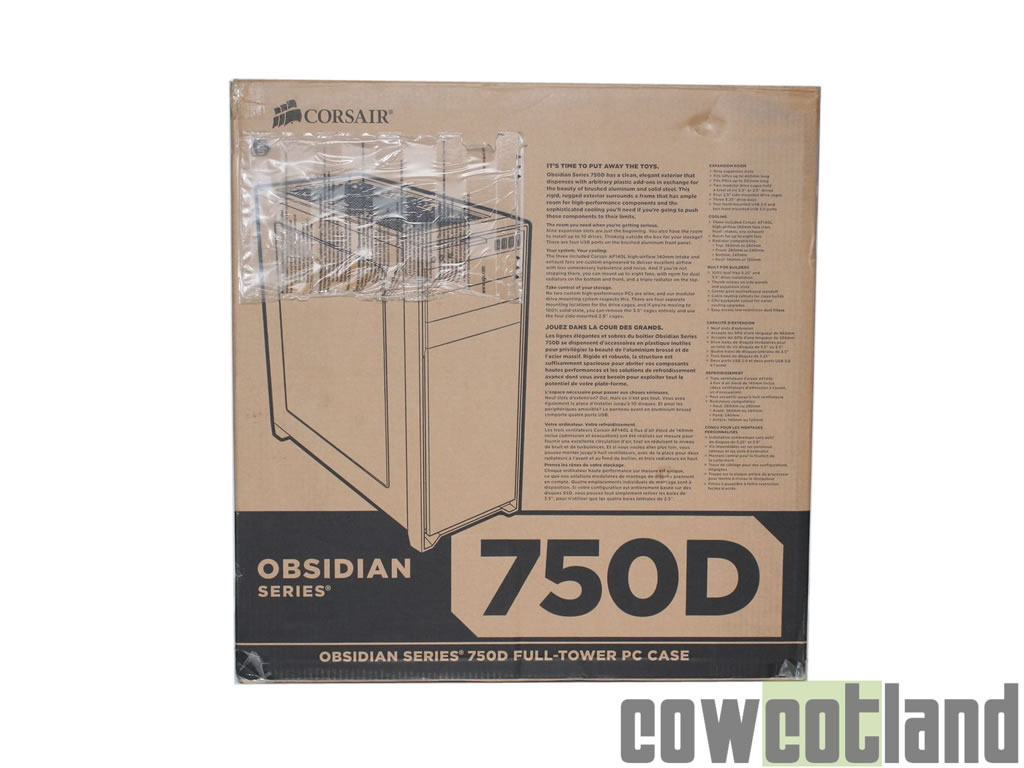 Image 20812, galerie Test boitier Corsair Obsidian 750D