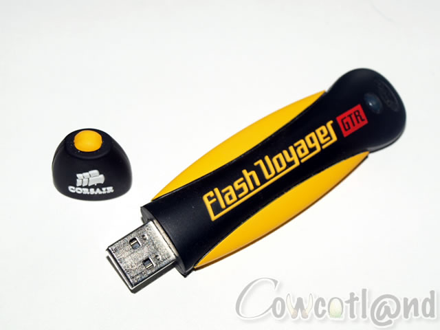 Image 9041, galerie Cl USB Corsair Flash Voyager GTR : USB 2.0, mais rapide