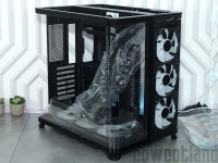 Cliquez pour agrandir CORSAIR AIR 5400 : le meilleur boitier cube panoramique ?