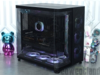 Cliquez pour agrandir CORSAIR AIR 5400 : le meilleur boitier cube panoramique ?