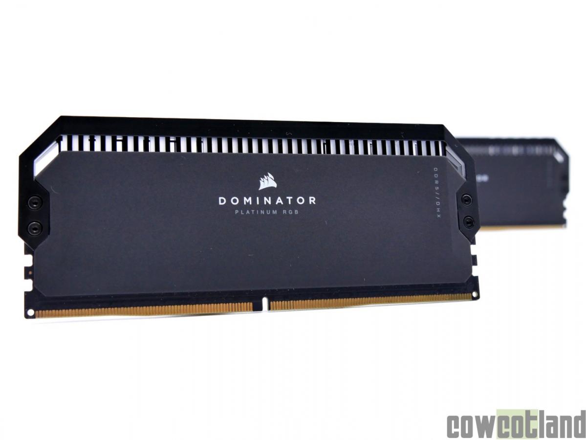 Image 48684, galerie Test DDR5 CORSAIR Dominator Platinum RGB 5600 c36