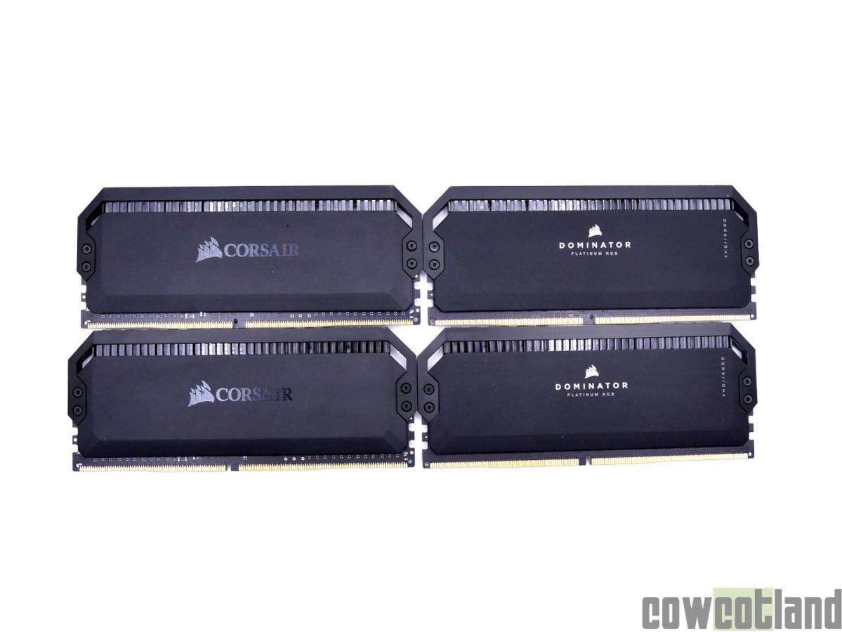 Image 48677, galerie Test DDR5 CORSAIR Dominator Platinum RGB 5600 c36