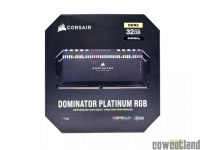 Cliquez pour agrandir Test DDR5 CORSAIR Dominator Platinum RGB 5600 c36