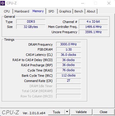 Image 49946, galerie Test Mmoire DDR5 : Corsair Vengeance RGB 32GB (2x16GB) 6000MHz C36, enfin les voil !!!