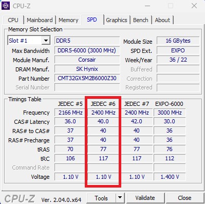 Image 54328, galerie Test kit DDR5 Corsair Dominator Platinum RGB EXPO 6000 MT/s c30