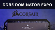 Test kit DDR5 Corsair Dominator Platinum RGB EXPO 6000 MT/s c30