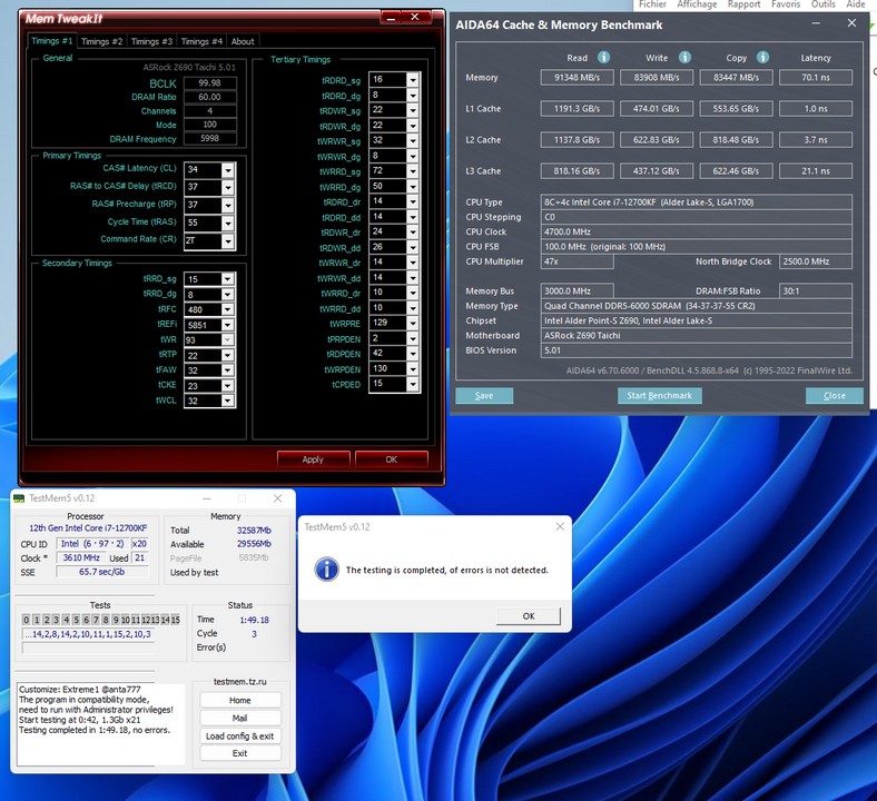 Image 48583, galerie DDR5 : Comment crer ses propres profils XMP 3.0 avec ICUE de CORSAIR