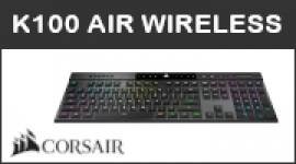 Cliquez pour agrandir Test Corsair K100 Air Wireless : Beau et trs cher
