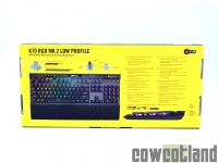 Cliquez pour agrandir Clavier Corsair K70 RGB MK.2 Low Profile