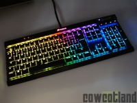 Cliquez pour agrandir Clavier Corsair K70 RGB MK.2 Low Profile