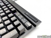 Cliquez pour agrandir Test clavier mécanique CORSAIR K70 RGB Pro : du PBT en série !