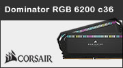 Test DDR5 CORSAIR Dominator Platinum RGB 6200 MHz c36