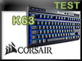 Clavier mcanique Corsair K63