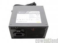 Cliquez pour agrandir Test alimentation Corsair TX650M