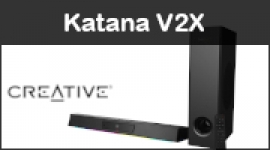 Cliquez pour agrandir Test Creative Katana V2X : Plus compacte, pas moins bien !