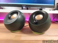 Cliquez pour agrandir Test Creative Pebble Max : Mignonnes, pratiques et c'est tout ?