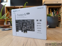Cliquez pour agrandir Test Creative SB Audigy FX Pro : le format PCIe n'est pas mort !