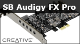 Cliquez pour agrandir Test Creative SB Audigy FX Pro : le format PCIe n'est pas mort !