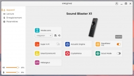 Cliquez pour agrandir Test Creative Sound Blaster X1 : Petit budget, gros gains !