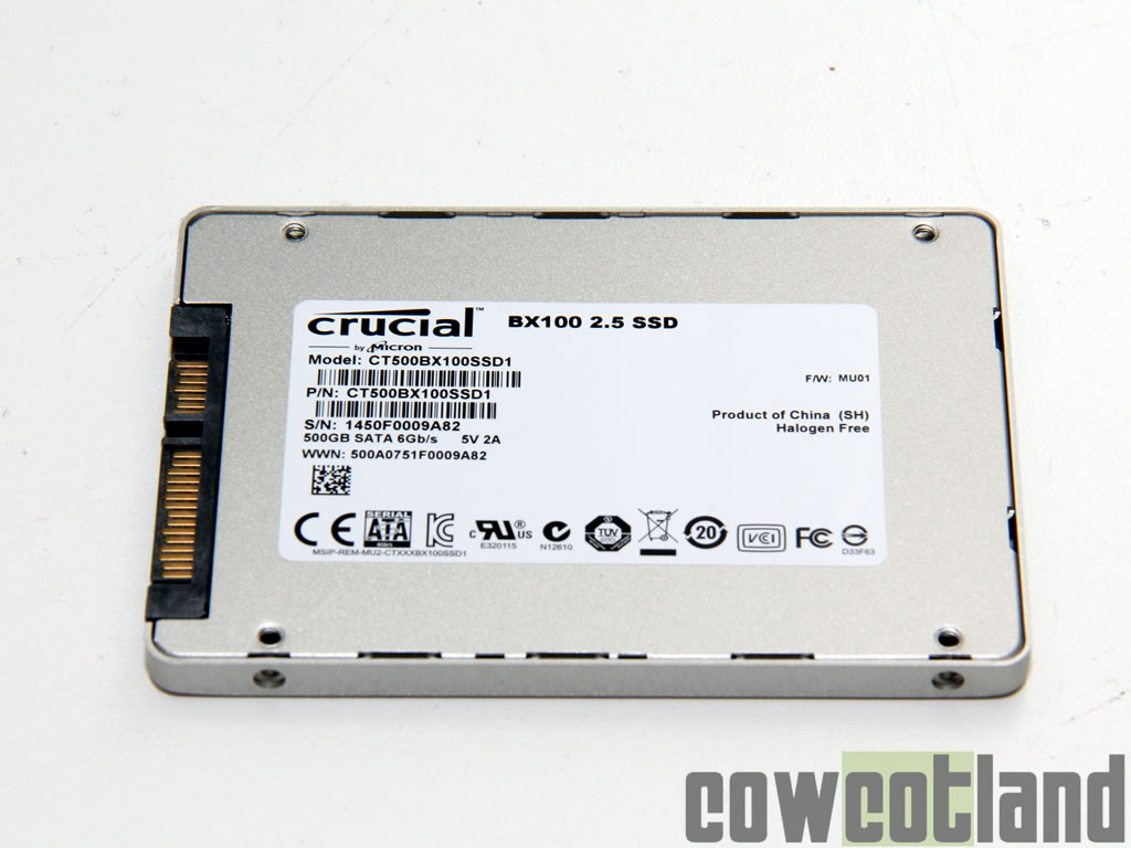Image 26367, galerie Test SSD Crucial BX100 500 Go