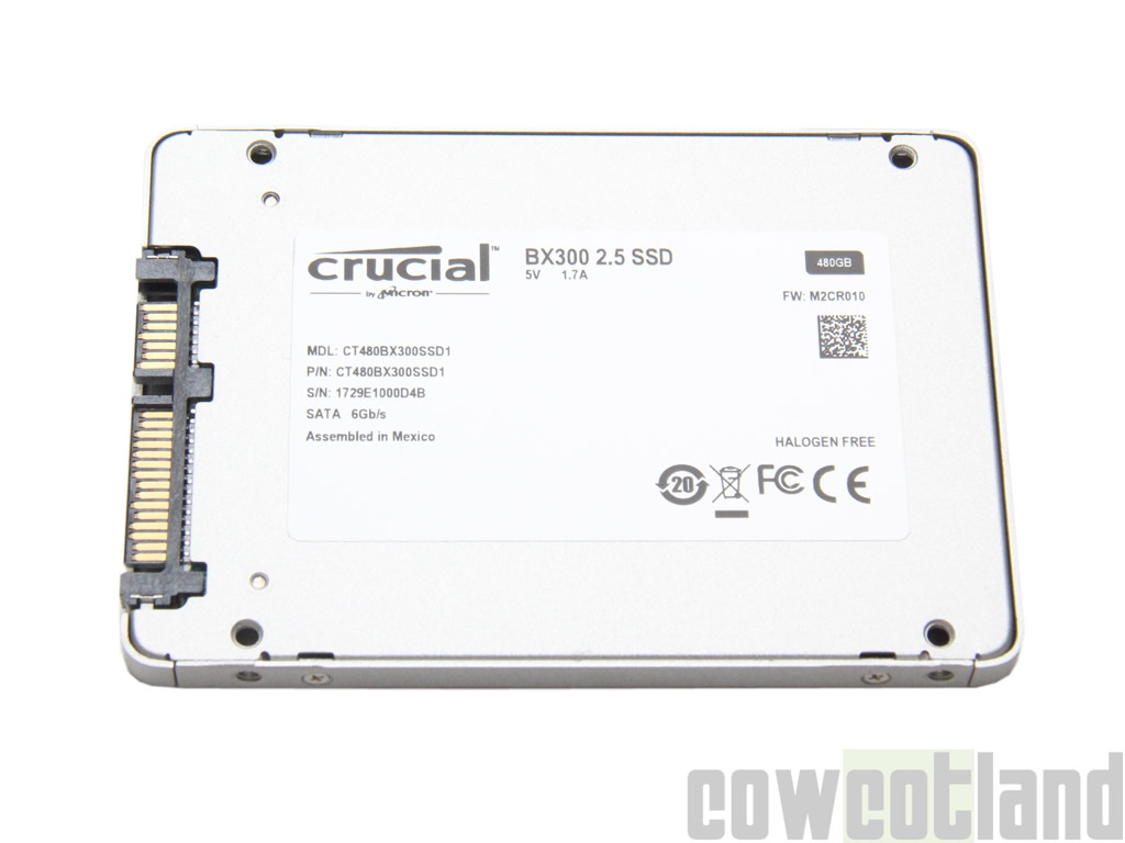 Image 33830, galerie Test SSD Crucial BX300 480 Go