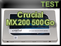 Test SSD Crucial MX200 500 Go