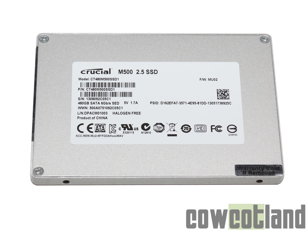 Image 18560, galerie Test SSD Crucial M500 480 Go