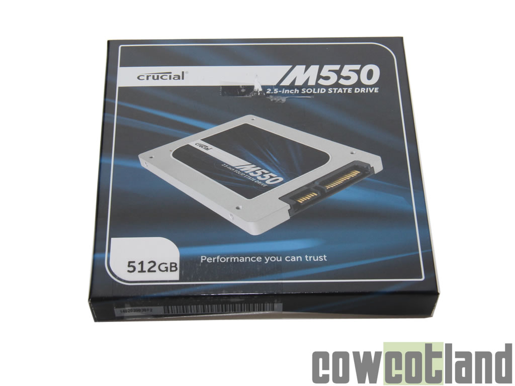Image 22990, galerie Test SSD Crucial M550 512 Go